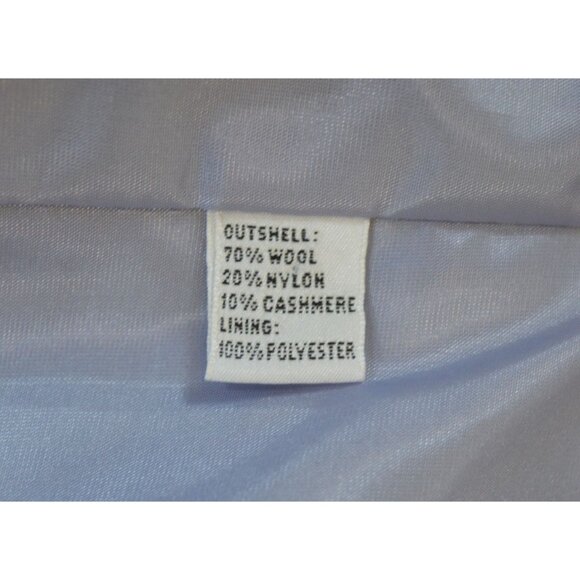 Vintage 90s Josephine Chaus Lavender Wool Blend Blazer Women's 10 Petite Pastel - Picture 7 of 9